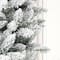 11ft. Pre-Lit Flocked Fir Artificial Christmas Tree, Warm White Lights